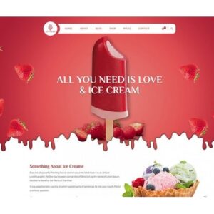 Icecream – HTML Template