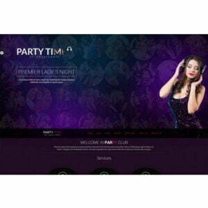 Party Time – HTML Template