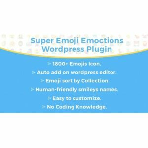 Super Emoji Emoticons – WordPress Plugin